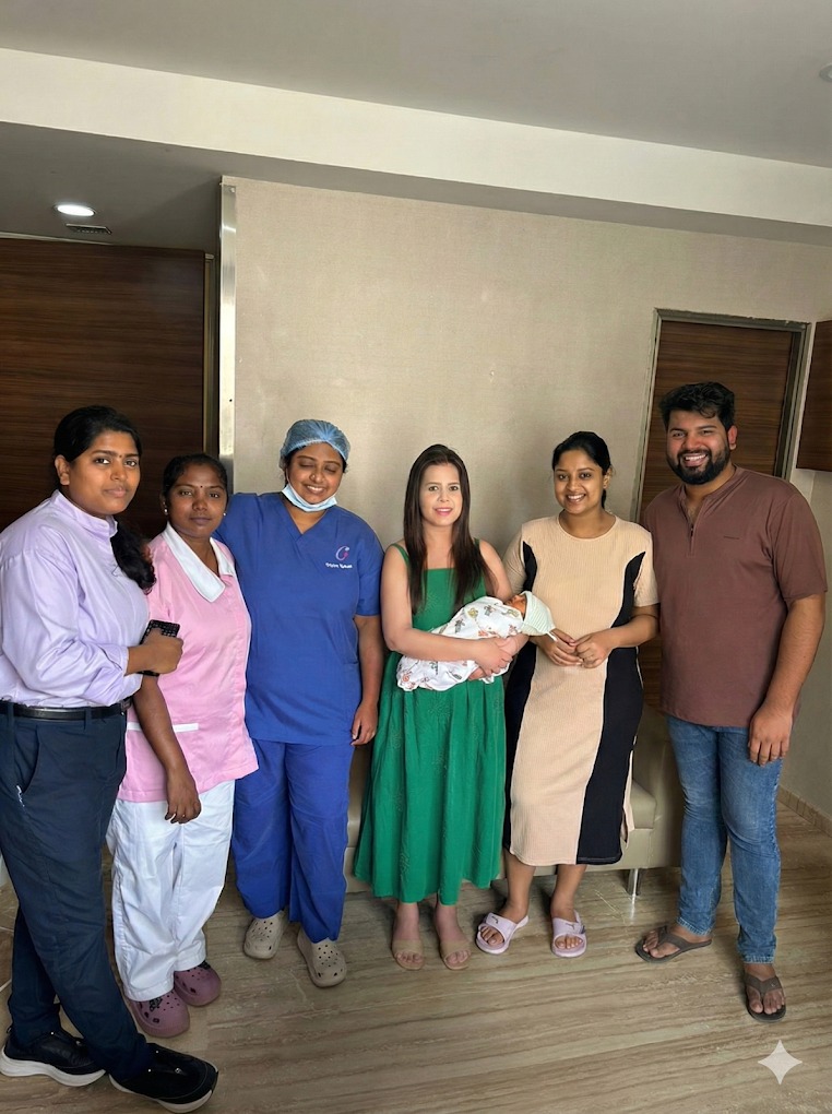 Dr. Payal with happy family